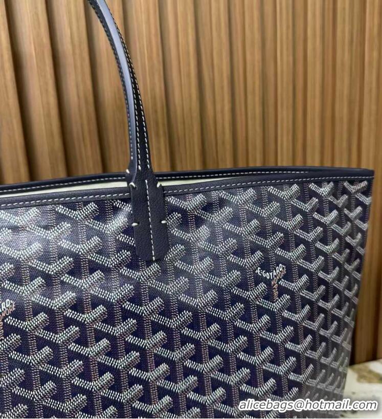 ​Imitation Goyard Original Saint Louis Tote Bag GM 18212 Navy Blue