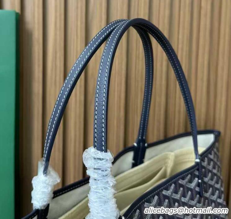 ​Imitation Goyard Original Saint Louis Tote Bag GM 18212 Navy Blue