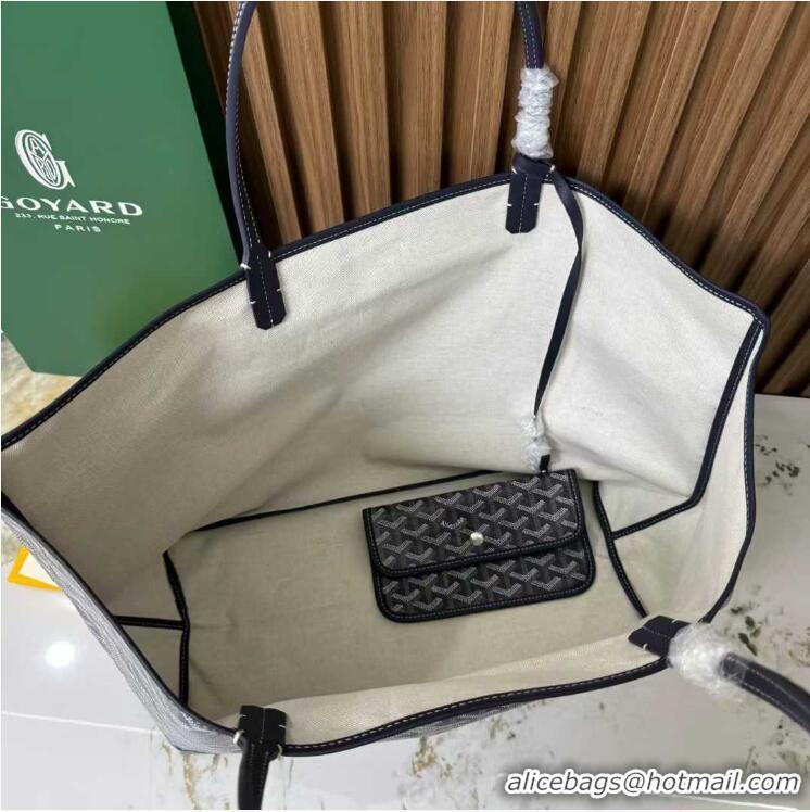 ​Imitation Goyard Original Saint Louis Tote Bag GM 18212 Navy Blue