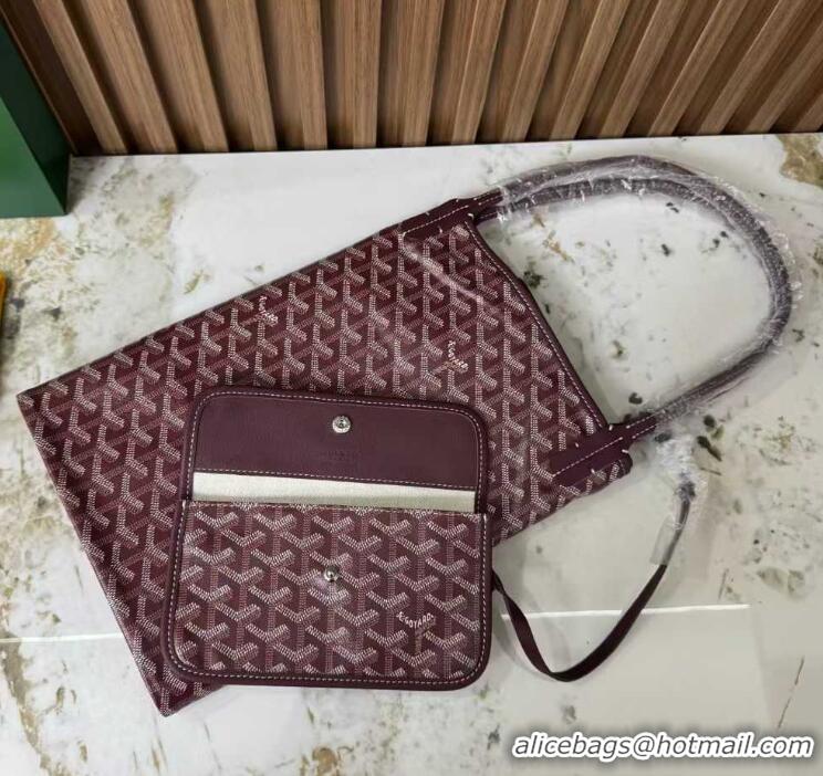 Low Price Goyard Original Saint Louis Tote Bag GM 18212 Bungundy
