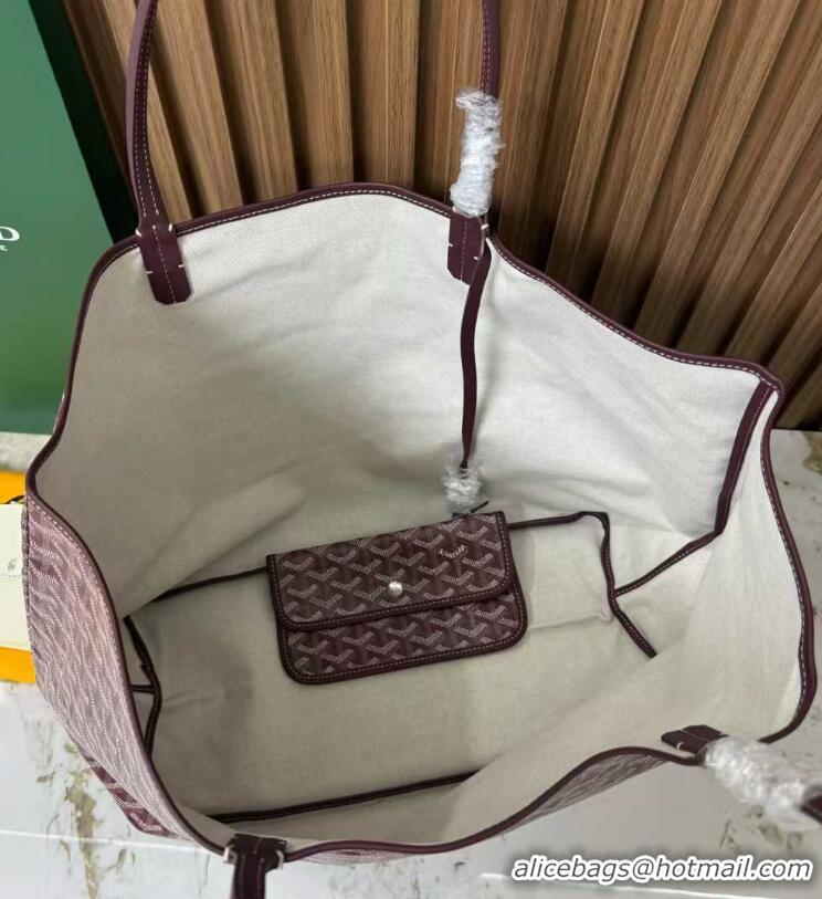 Low Price Goyard Original Saint Louis Tote Bag GM 18212 Bungundy