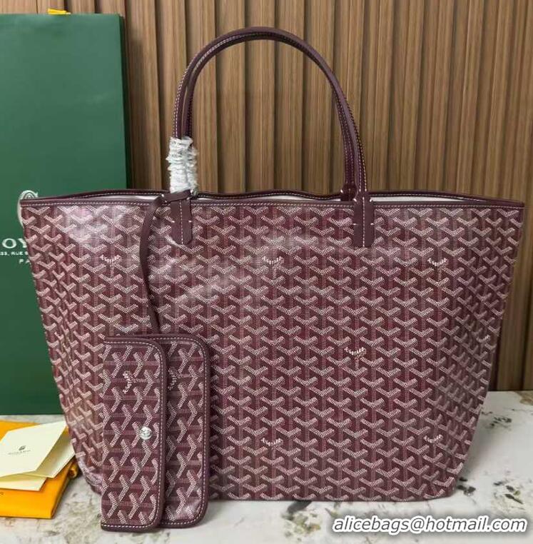 Low Price Goyard Original Saint Louis Tote Bag GM 18212 Bungundy