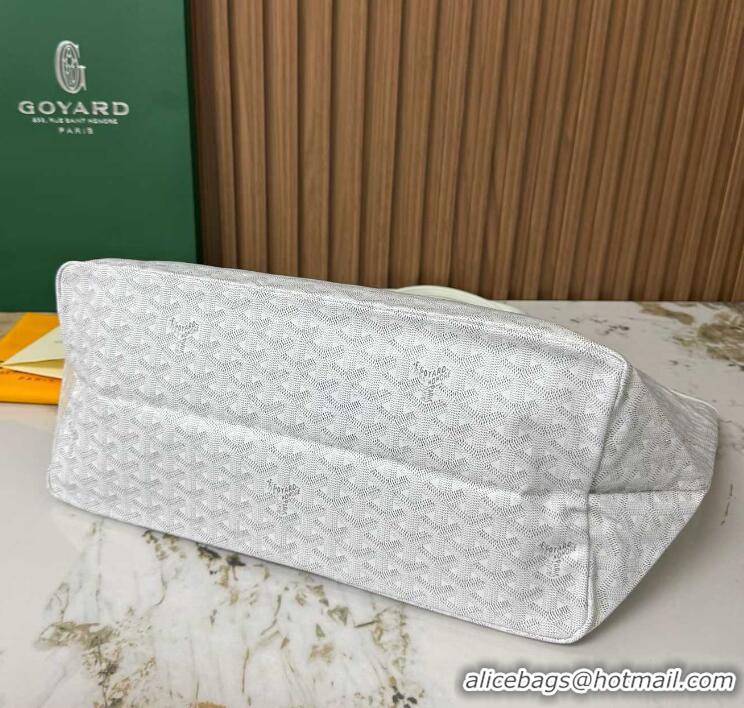 Most Popular Goyard Original Saint Louis Tote Bag GM 18212 White
