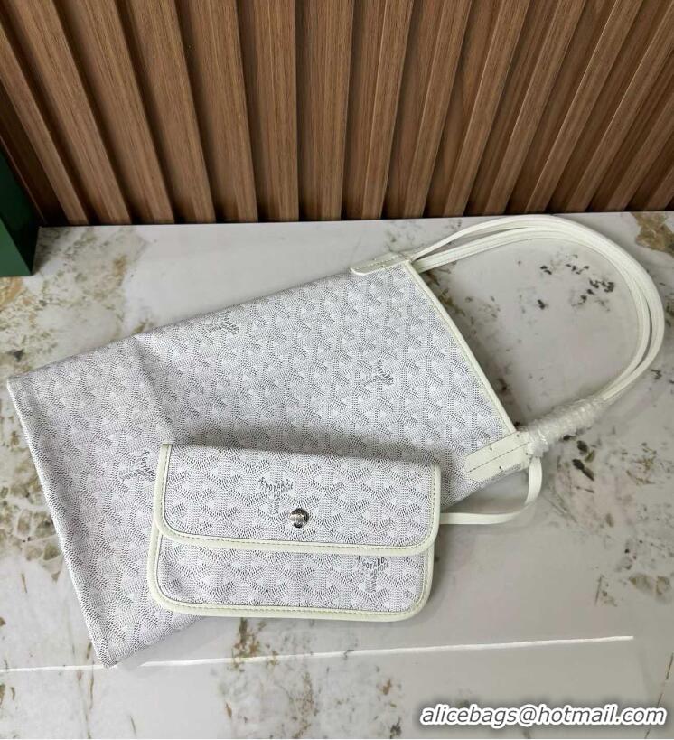Most Popular Goyard Original Saint Louis Tote Bag GM 18212 White