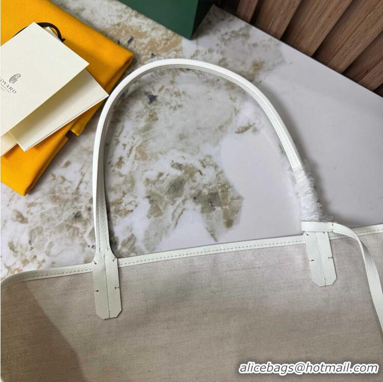 Most Popular Goyard Original Saint Louis Tote Bag GM 18212 White