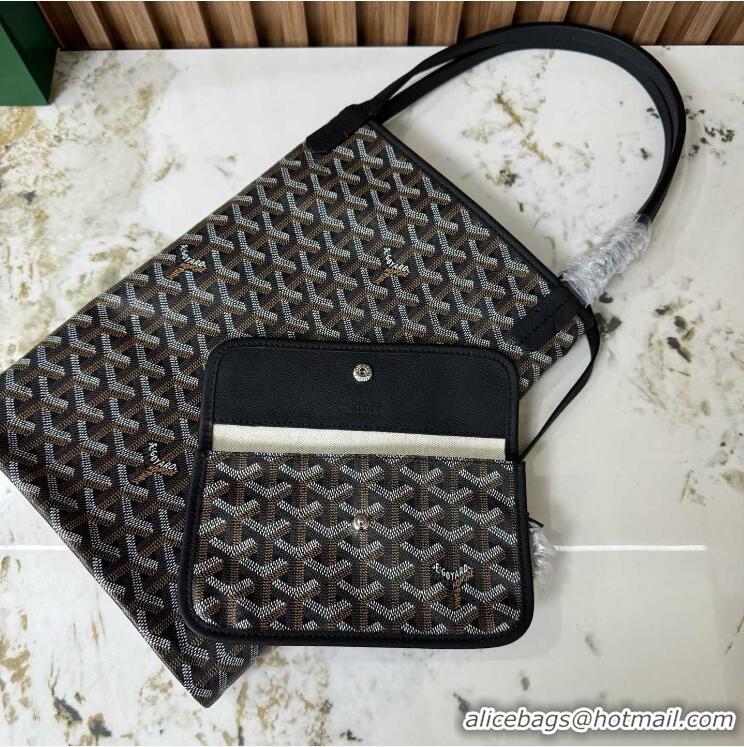 Top Grade Goyard Original Saint Louis Tote Bag GM 18212 Black