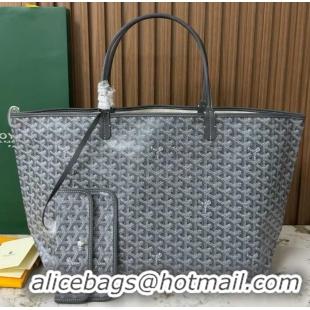 Hot Sell Goyard Original Saint Louis Tote Bag GM 18212 Dark Grey
