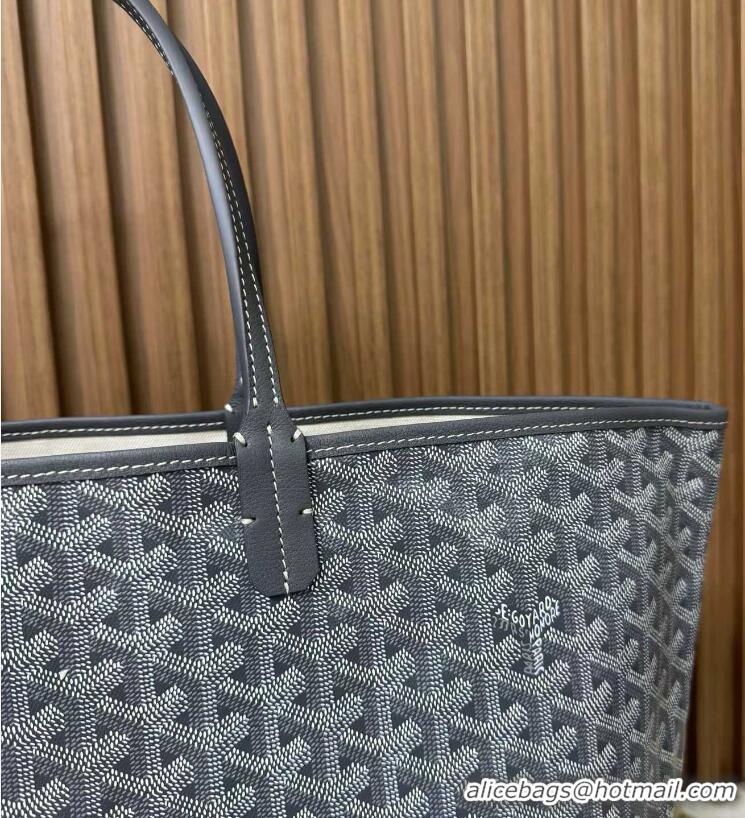 Hot Sell Goyard Original Saint Louis Tote Bag GM 18212 Dark Grey