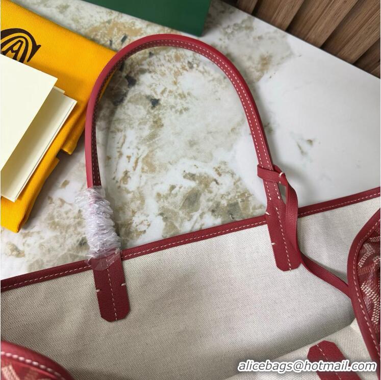 Free Shipping Goyard Original St Louis Tote PM 18212 Red