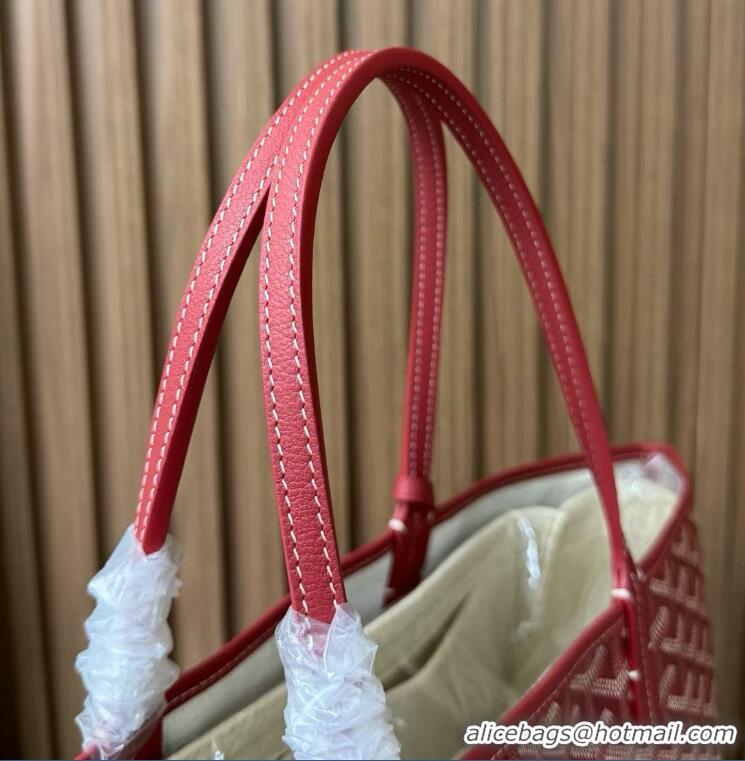 Free Shipping Goyard Original St Louis Tote PM 18212 Red