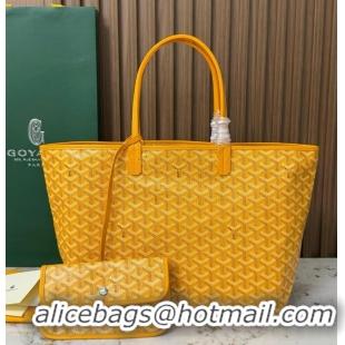 Buy Discount Goyard Original St Louis Tote PM 18212 Yellow