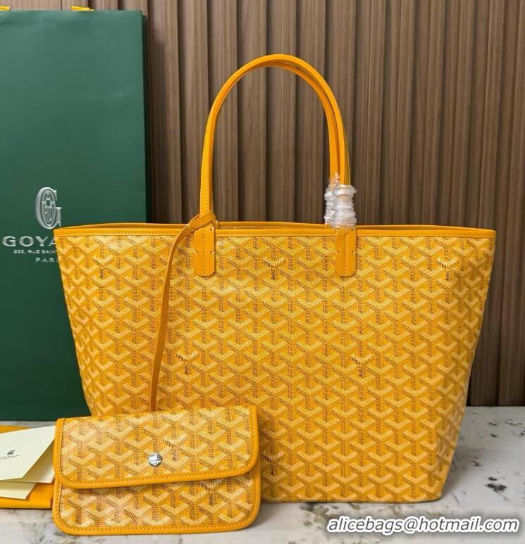 Buy Discount Goyard Original St Louis Tote PM 18212 Yellow