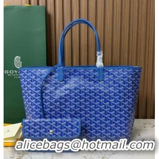 Top Quality Goyard Original St Louis Tote PM 18212 Light Blue