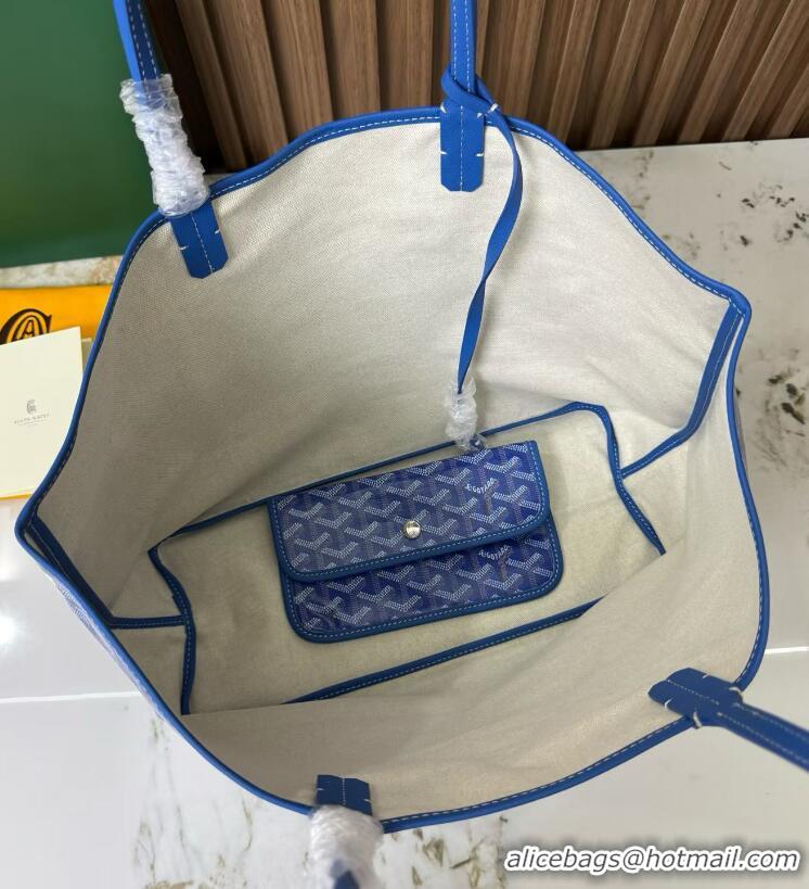 Top Quality Goyard Original St Louis Tote PM 18212 Light Blue