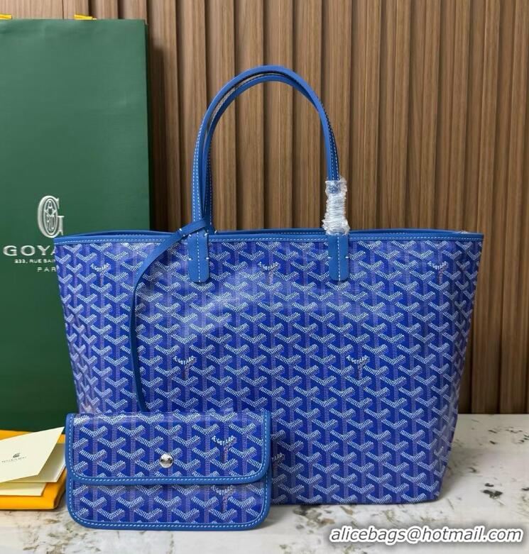 Top Quality Goyard Original St Louis Tote PM 18212 Light Blue