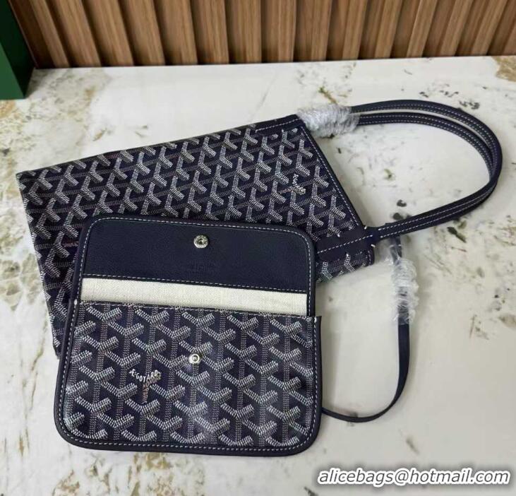 Wholesale Goyard Original St Louis Tote PM 18212 Navy Blue