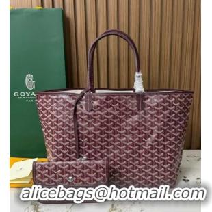 Top Quality Goyard Original St Louis Tote PM 18212 Bungundy
