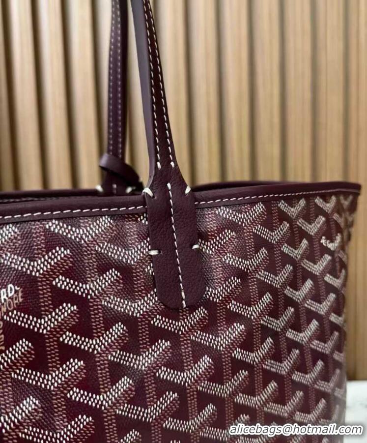 Top Quality Goyard Original St Louis Tote PM 18212 Bungundy