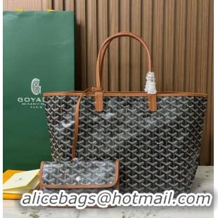 Discount Goyard  Original St Louis Tote PM 18212 Black And Tan