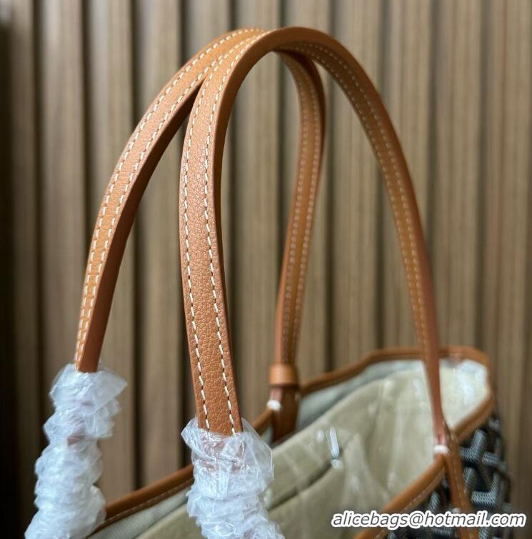 Discount Goyard  Original St Louis Tote PM 18212 Black And Tan