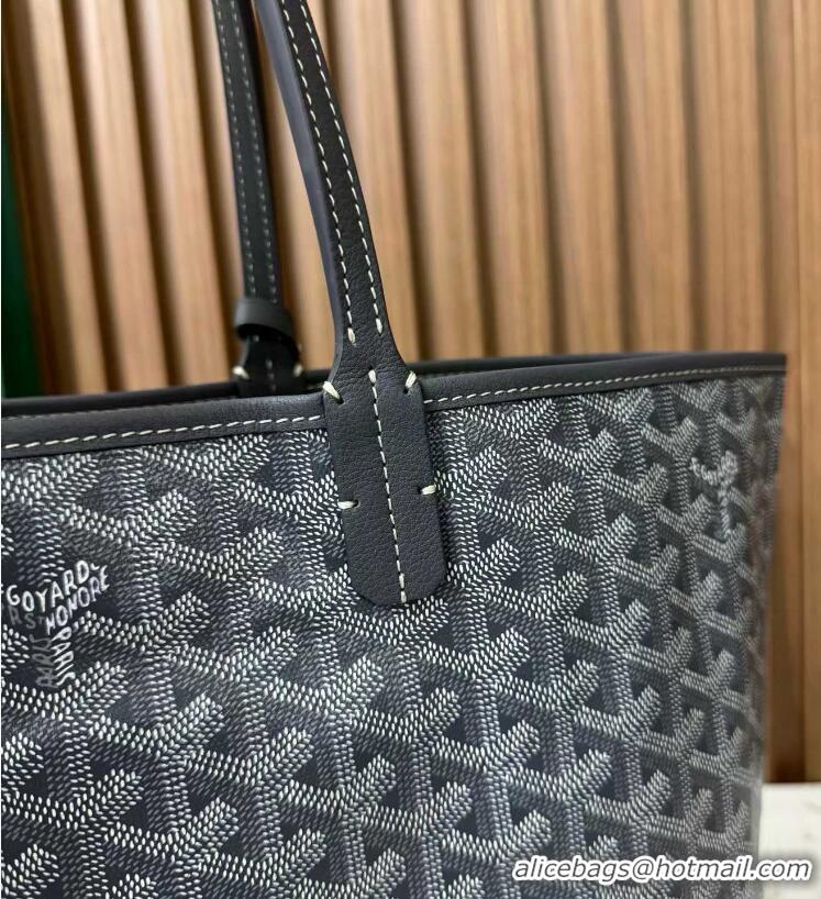 Buy Classic Goyard Original St Louis Tote PM 18212 Dark Grey