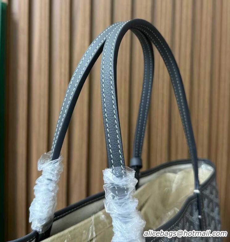 Buy Classic Goyard Original St Louis Tote PM 18212 Dark Grey