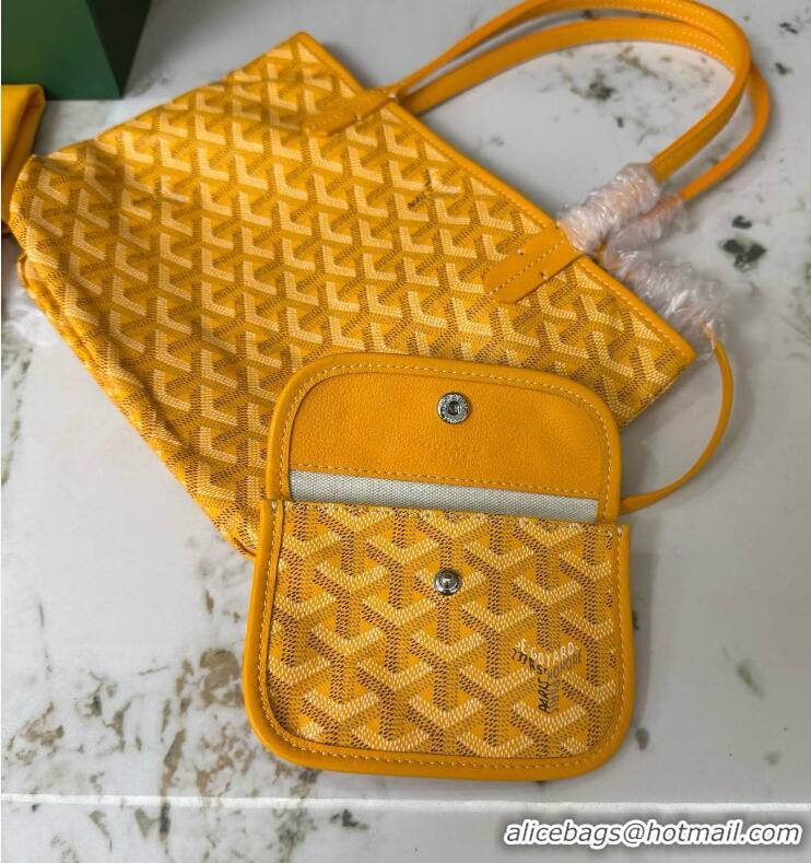 Top Sell Goyard Original Saint Louis Tote MINI 18212 Yellow