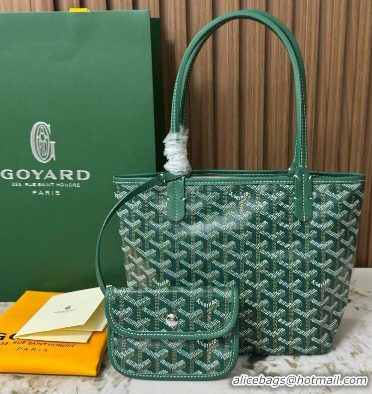 Fashion Show Collection Goyard Original Saint Louis Tote MINI 18212 Green