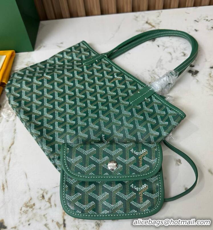 Fashion Show Collection Goyard Original Saint Louis Tote MINI 18212 Green