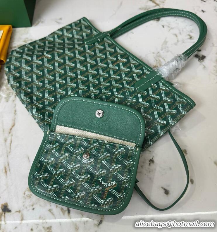 Fashion Show Collection Goyard Original Saint Louis Tote MINI 18212 Green