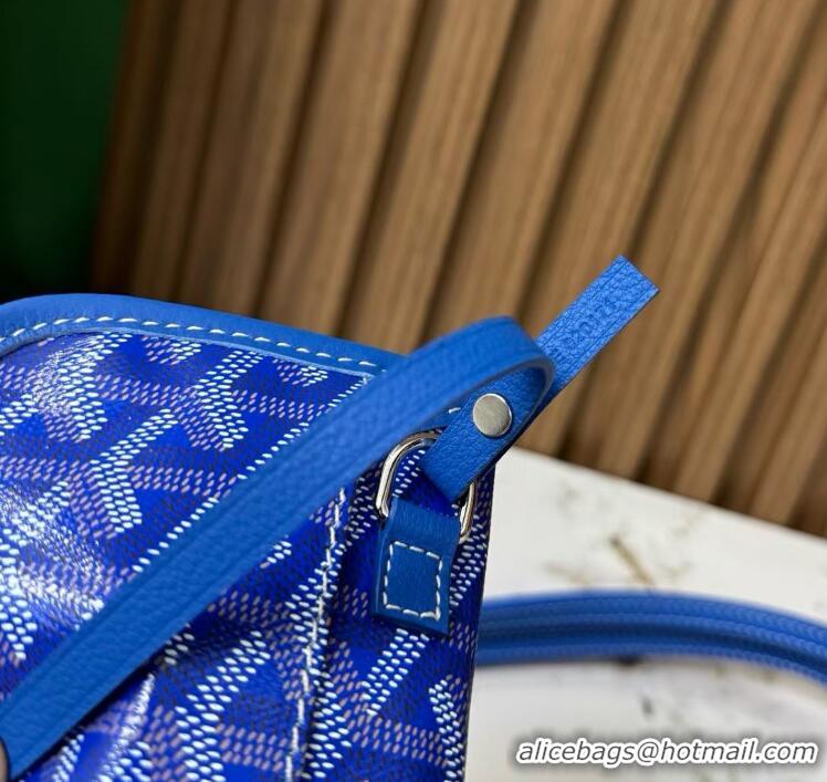 Hot Sell Goyard Original Saint Louis Tote MINI 18212 Light Blue