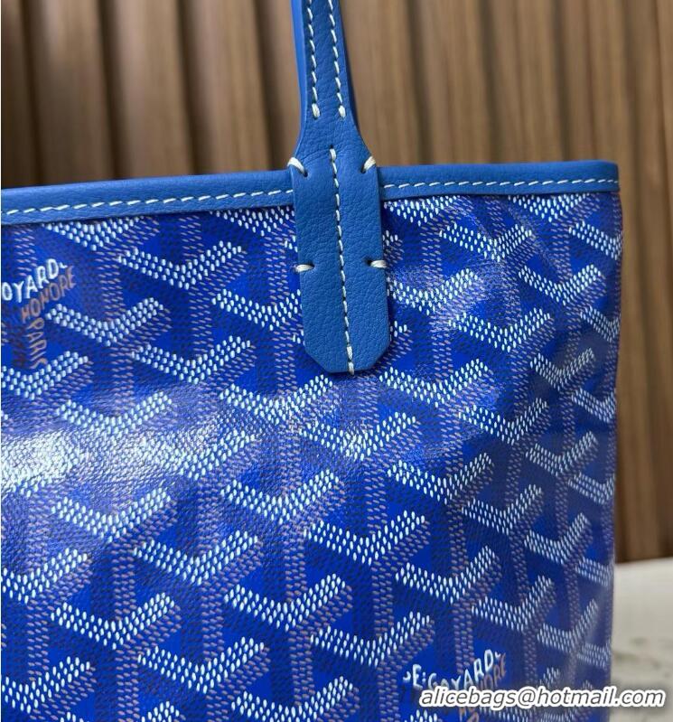 Hot Sell Goyard Original Saint Louis Tote MINI 18212 Light Blue