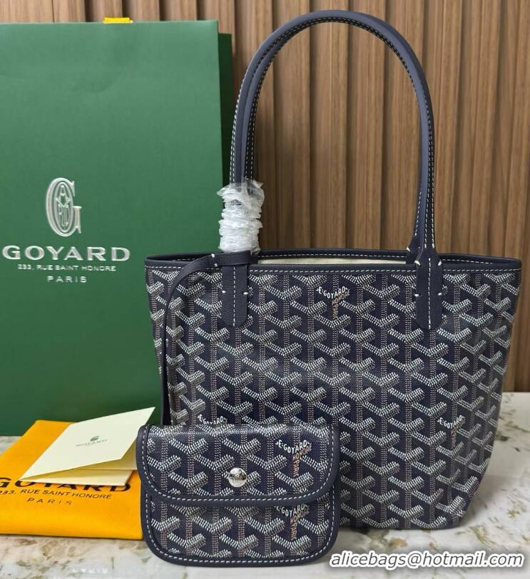 Buy Goyard Original Saint Louis Tote MINI 18212 Navy Blue