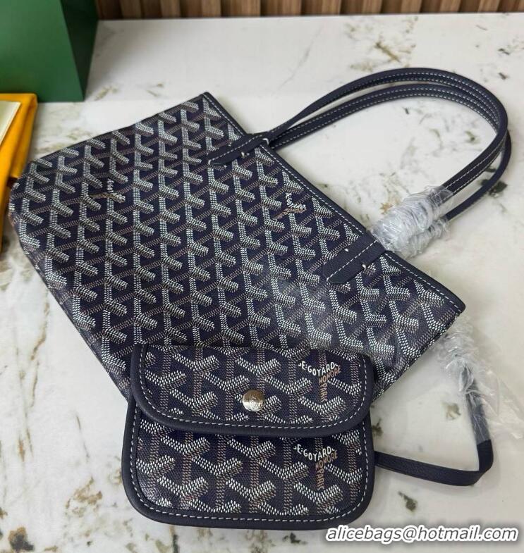 Buy Goyard Original Saint Louis Tote MINI 18212 Navy Blue