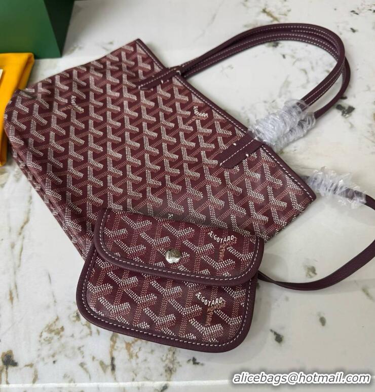 Low Price Goyard Original Saint Louis Tote MINI 18212 Bungundy