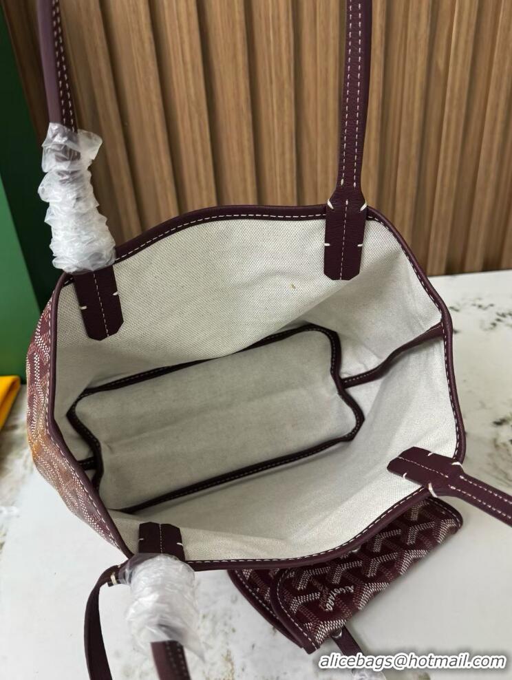 Low Price Goyard Original Saint Louis Tote MINI 18212 Bungundy