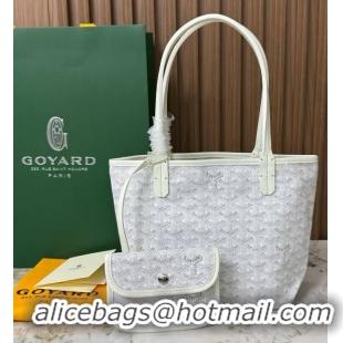 Classic Goyard Original Saint Louis Tote MINI 18212 White