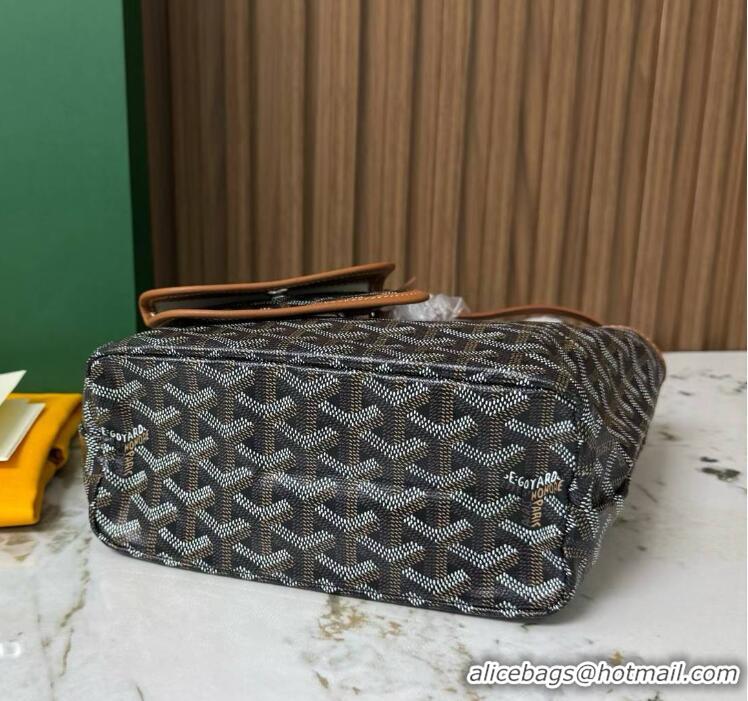 Top Design Goyard Original Saint Louis Tote MINI 18212 Black And Tan