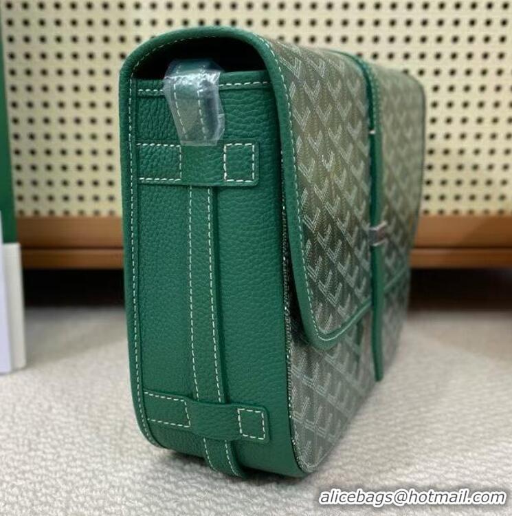 Durable Faux Goyard New Design Original Messenger Bag GM 8962 Green