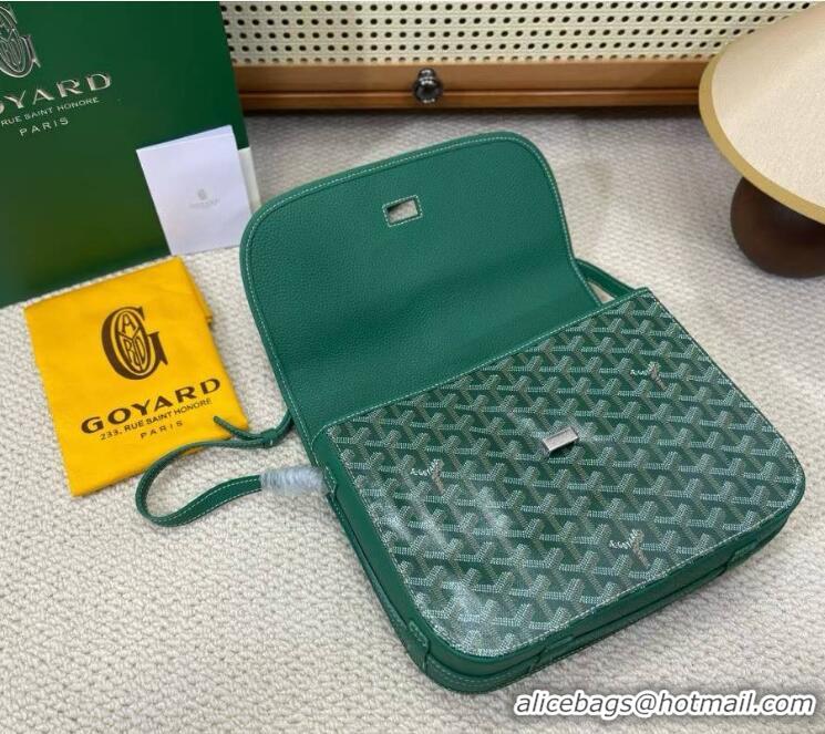 Durable Faux Goyard New Design Original Messenger Bag GM 8962 Green