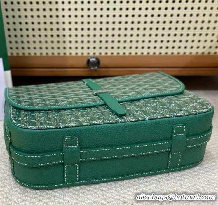 Durable Faux Goyard New Design Original Messenger Bag GM 8962 Green