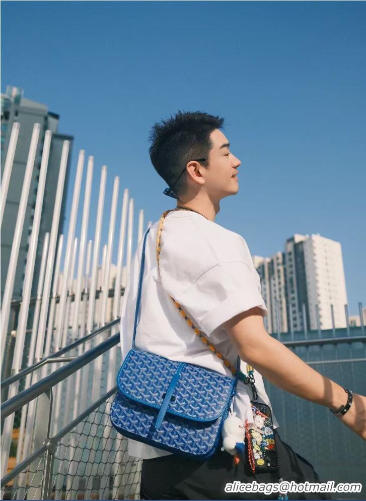 Purchase Goyard New Design Original Messenger Bag GM 8962 Light Blue