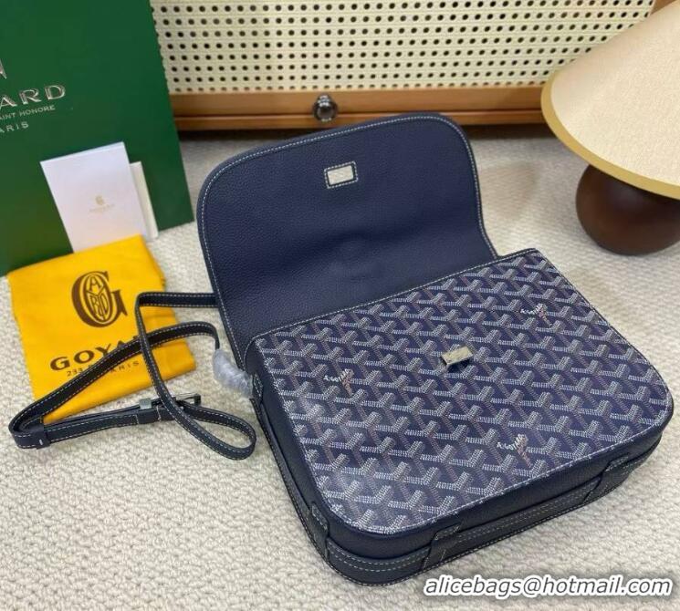 Buy Imitation Goyard New Design Original Messenger Bag GM 8962 Navy Blue