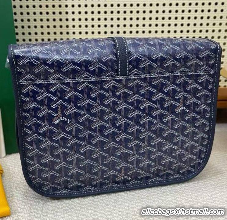 Buy Imitation Goyard New Design Original Messenger Bag GM 8962 Navy Blue