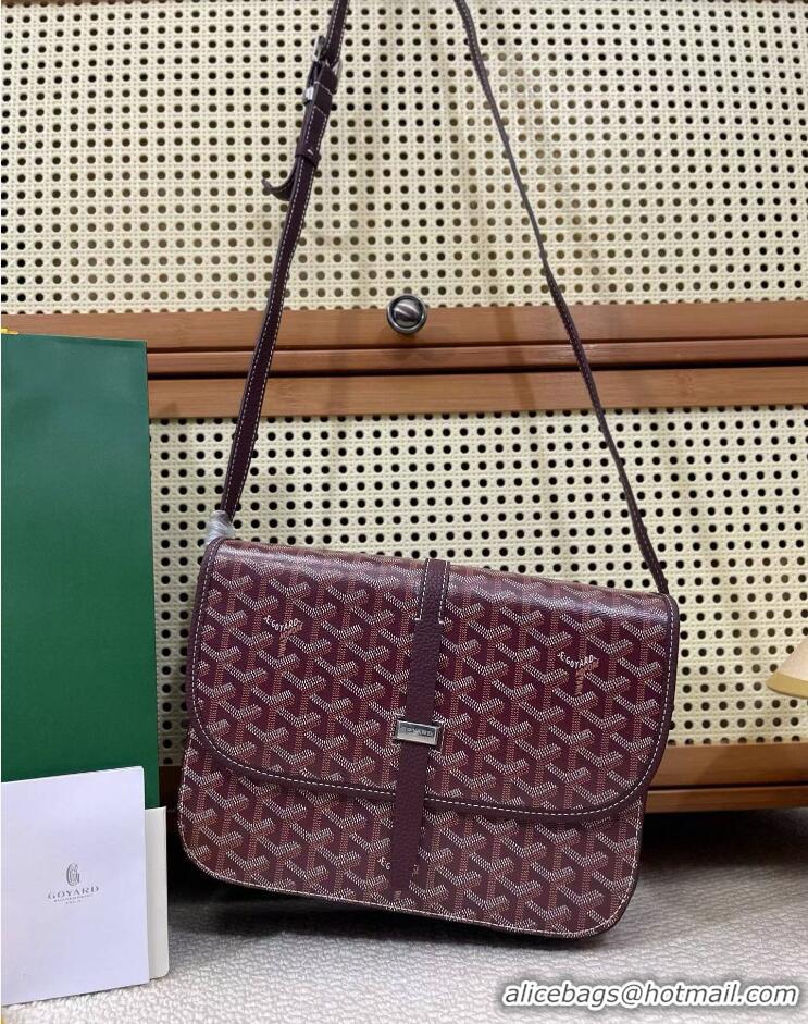 Hot Sell Goyard New Design Original Messenger Bag GM 8962 Bungundy