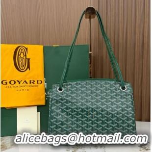 Classic Hot Goyard Original Rouette Shoulder Tote Bag 00315 Green