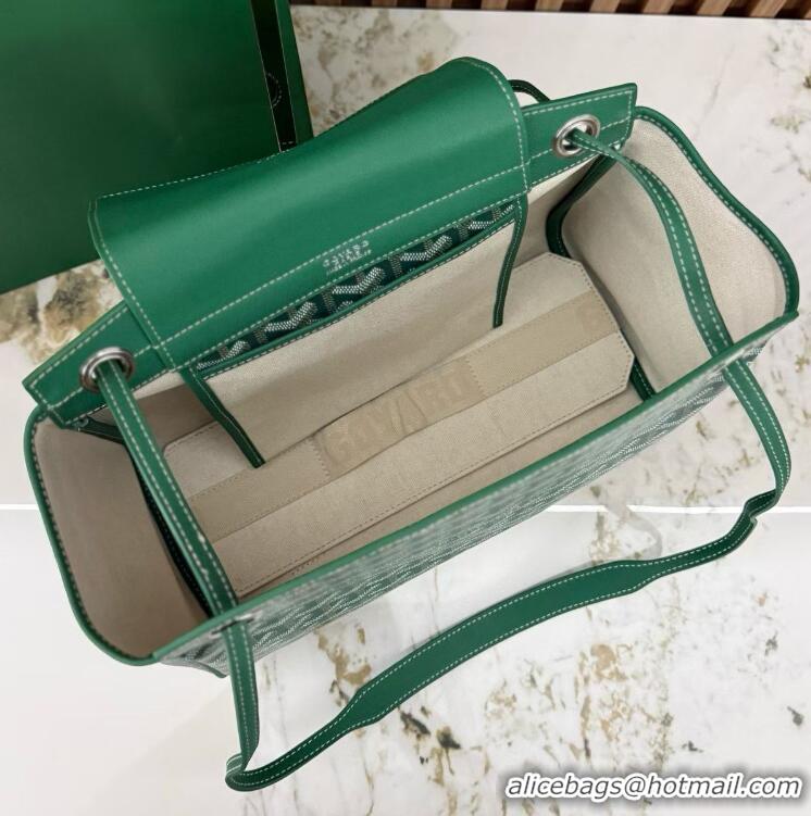 Classic Hot Goyard Original Rouette Shoulder Tote Bag 00315 Green