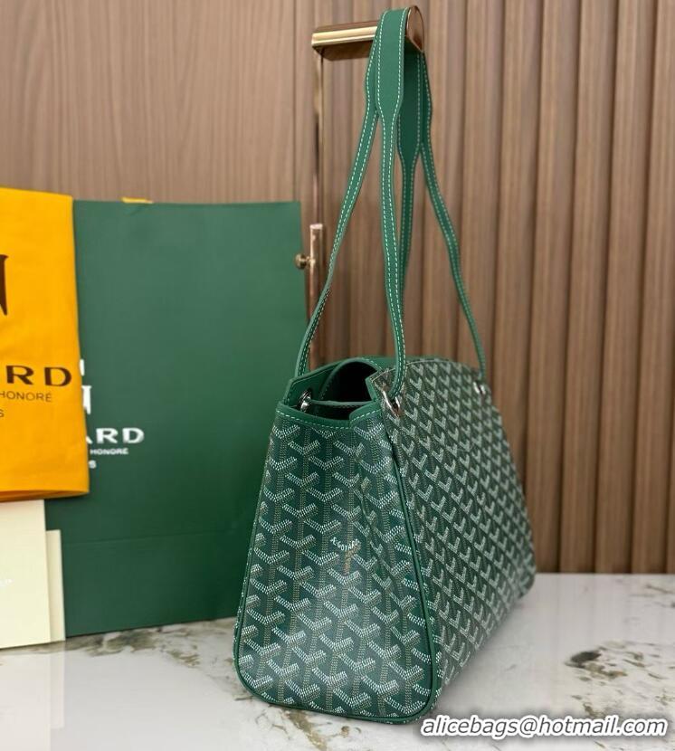 Classic Hot Goyard Original Rouette Shoulder Tote Bag 00315 Green