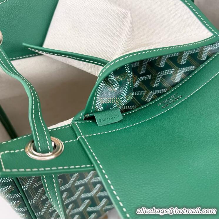 Classic Hot Goyard Original Rouette Shoulder Tote Bag 00315 Green
