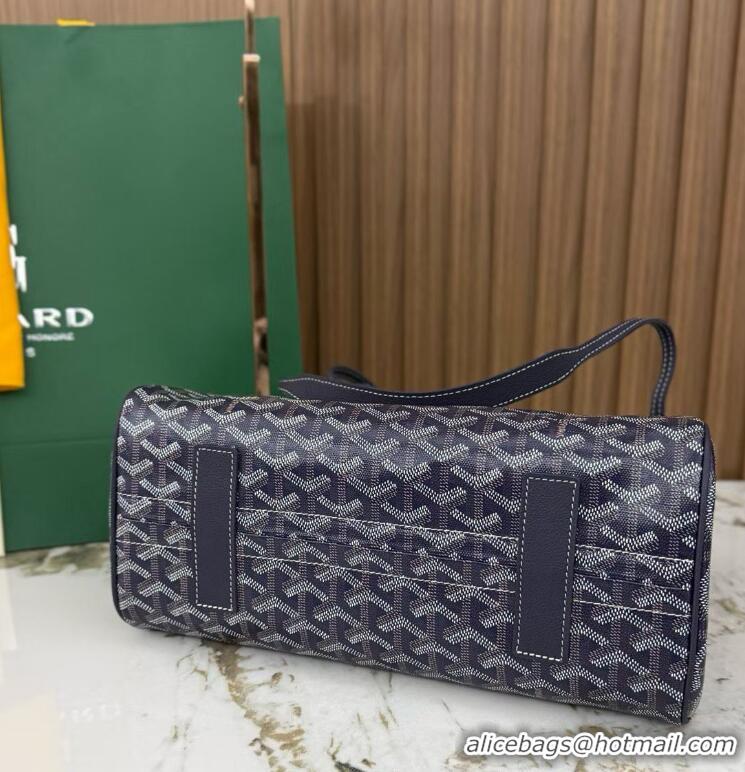 Discount Goyard Original Rouette Shoulder Tote Bag 00315 Navy Blue
